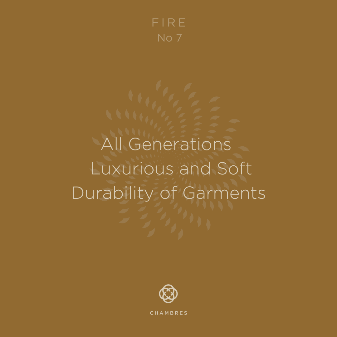 All Generations with the Luxurious Softness and Durability of Garments